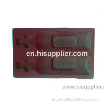 Flocking Tray Flocking Thermoformed Plastic Tray Flocking Blister Tray 